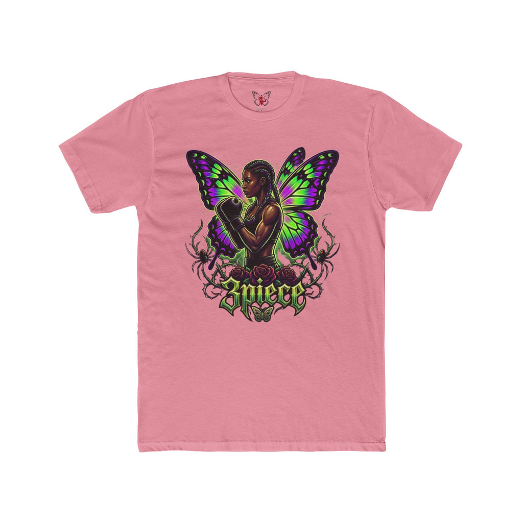 3Piece — Purple Green Butterfly Tee