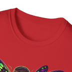 Butterfly Warrior T‑Shirt — '3piece' Gothic Fairy Graphic